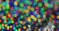 Colorful sparkling confetti highlights iridescent