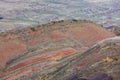 Colorful spectacular valley panorama in Gareja desert. Georgia