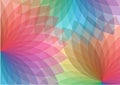 Colorful spectral background