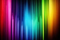 Colorful spectrum rainbow vertical lines - AI Generated