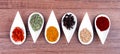 Colorful spices Royalty Free Stock Photo