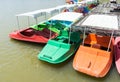 Colorful spinning boat