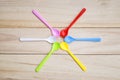 Colorful spoon Royalty Free Stock Photo
