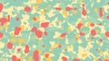 Colorful spots, splashes of paint. Vector abstract background. Royalty Free Stock Photo