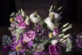 colorful spring flowers bouquet