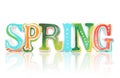 Colorful Spring Sign