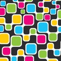 Colorful square background