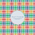 Colorful square diamond triangle seamless pattern. Fun geometric box pattern. Royalty Free Stock Photo