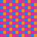 The Colorful Square Lines Wallpaper