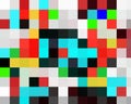 Colorful squares abstract geometries, abstract vivid texture Royalty Free Stock Photo