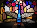 Colorful Stained Glass Butterfly
