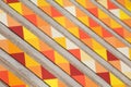 Colorful stair steps in Germany. Royalty Free Stock Photo