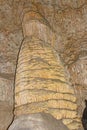 Colorful Stalagmite in a Cavern Royalty Free Stock Photo