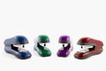 Colorful staplers machine