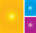 Colorful star burst background Royalty Free Stock Photo