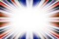 Colorful starburst explosion border Royalty Free Stock Photo