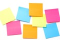 Colorful Sticky Notes - horizontal format