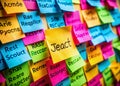 Colorful Sticky Notes Reveal Intricate Reactjs Code A Deep Dive into JavaScript Framework Development