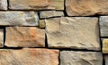 Colorful stone rock wall Royalty Free Stock Photo