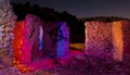 Colorful Stone Ruins