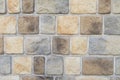 Colorful stone wall background texture Royalty Free Stock Photo
