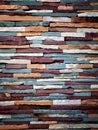 Colorful stone wall texture Royalty Free Stock Photo