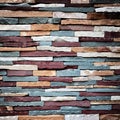 Colorful stone wall texture