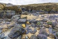 Colorful stones at higer bal cove Royalty Free Stock Photo