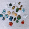 colorful stones