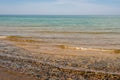 Colorful Stones, Lake Superior, Twelvemile Beach, Pictured Rocks Nat`l Lakeshore, MI Royalty Free Stock Photo