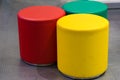 Colorful stools