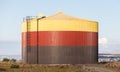 Colorful storage tank