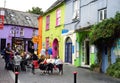 Enjoying the sunshine in colorful Ireland