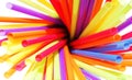 Colorful straws Royalty Free Stock Photo