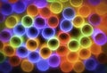 Colorful Straws, Abstract Background