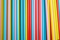 Colorful straws background