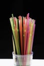 Colorful straws Royalty Free Stock Photo