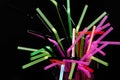 Colorful straws Royalty Free Stock Photo