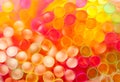 Colorful straws macro abstract Royalty Free Stock Photo