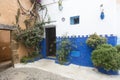 Colorful street in Rabat