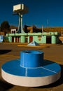 Colorful street in south america