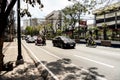 Colorful street views in Pasig, Manila.