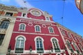 Colorful Streets of Lisbon - Tetro da trinidade Royalty Free Stock Photo