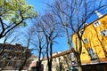 Colorful streets of Lisbon on a sunny day Royalty Free Stock Photo