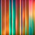 The texture of multi-colored light wallpaper with a pattern of gradient smooth lines. Generative AI. Royalty Free Stock Photo