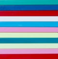 Colorful striped background. Plastique sticks of different color Royalty Free Stock Photo