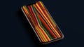 Colorful Striped Wallpaper On Iphone Xs: Abstract Minimalism Appreciator\'s Delight