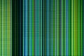 Colorful stripes on a broken LCD TV screen Royalty Free Stock Photo