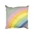 Colorful stripes pillow. Royalty Free Stock Photo