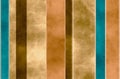 Colorful stripes textured with dry brush painted paper , canvas , wall . Abstract modern background Royalty Free Stock Photo